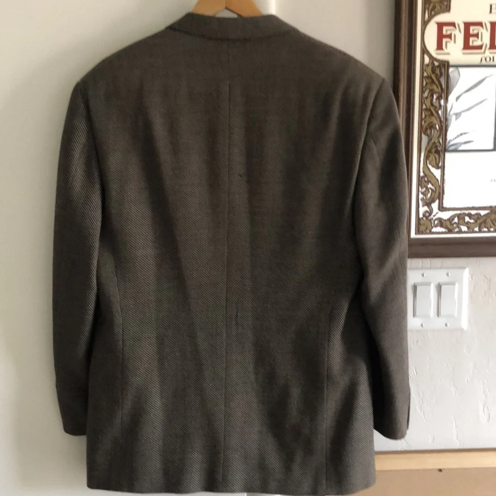 GIORGIO ARMANI | Men’s brown wool suit coat